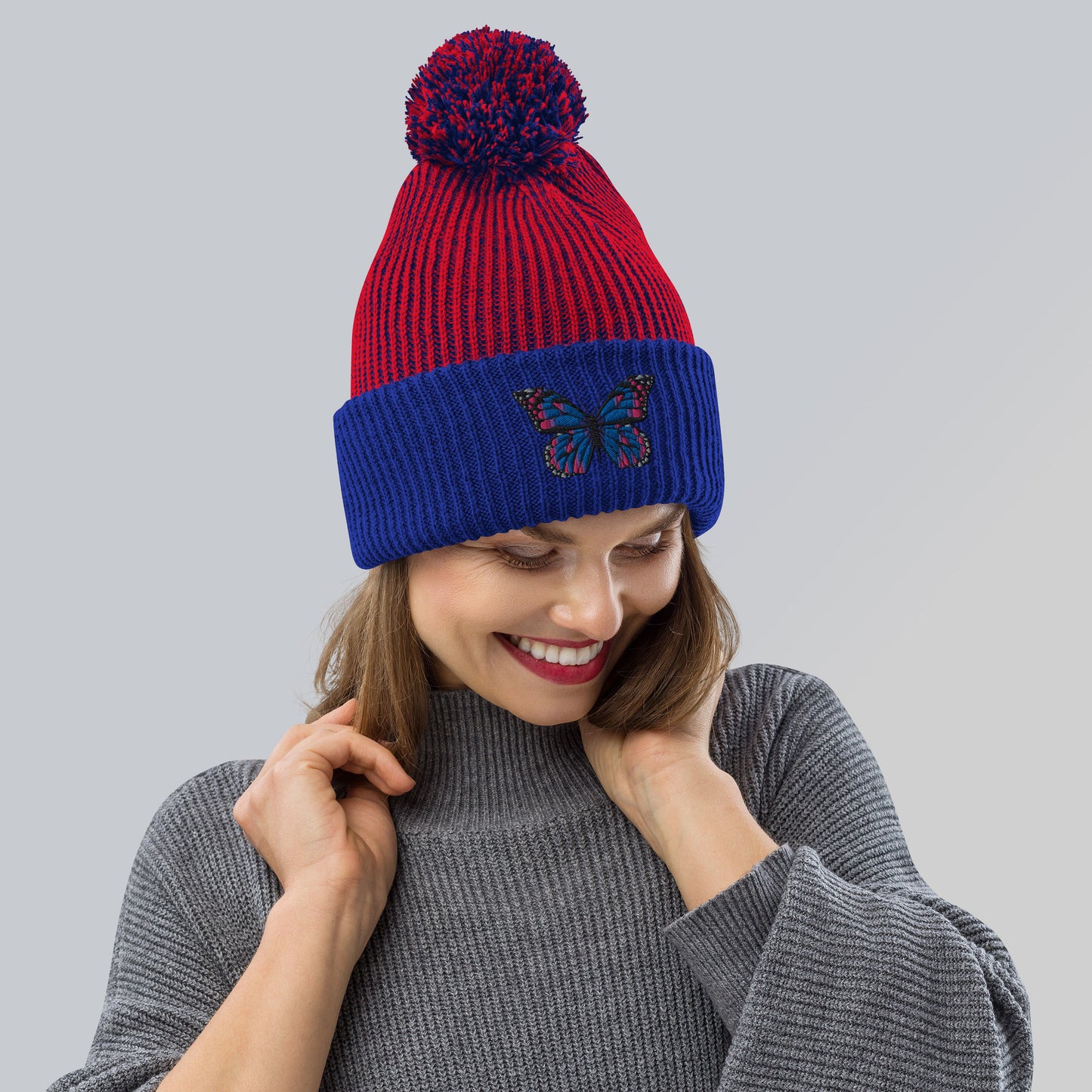 Gorro con pompón