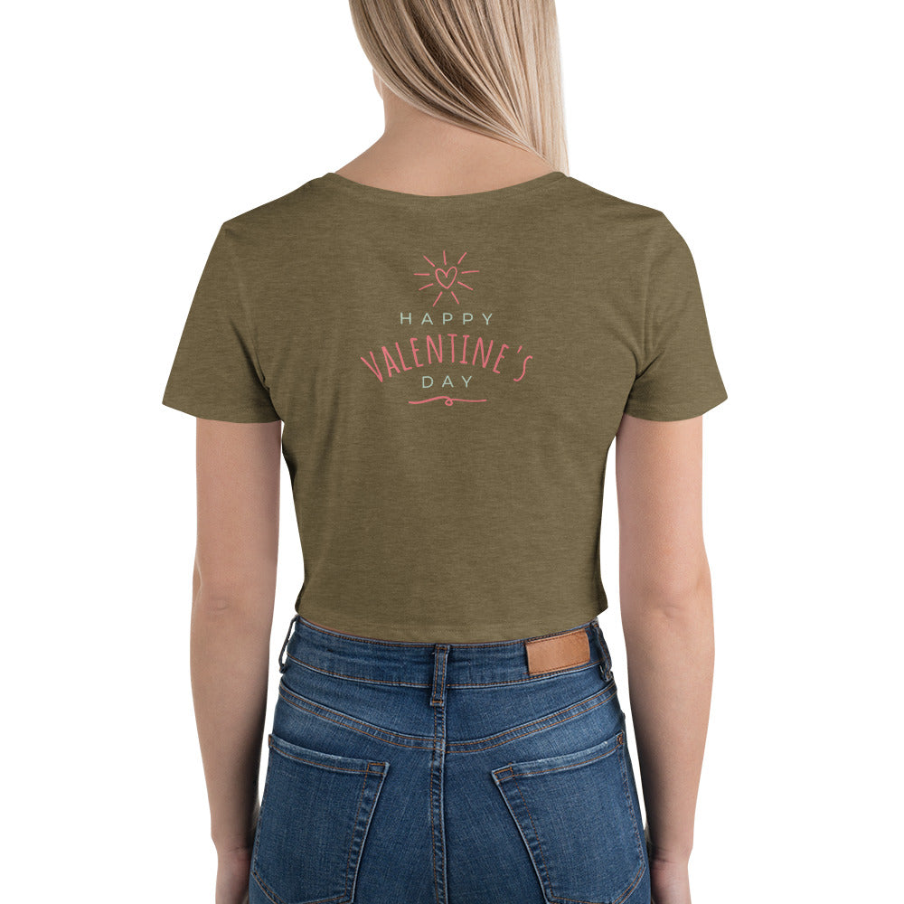 Camiseta corta para mujer