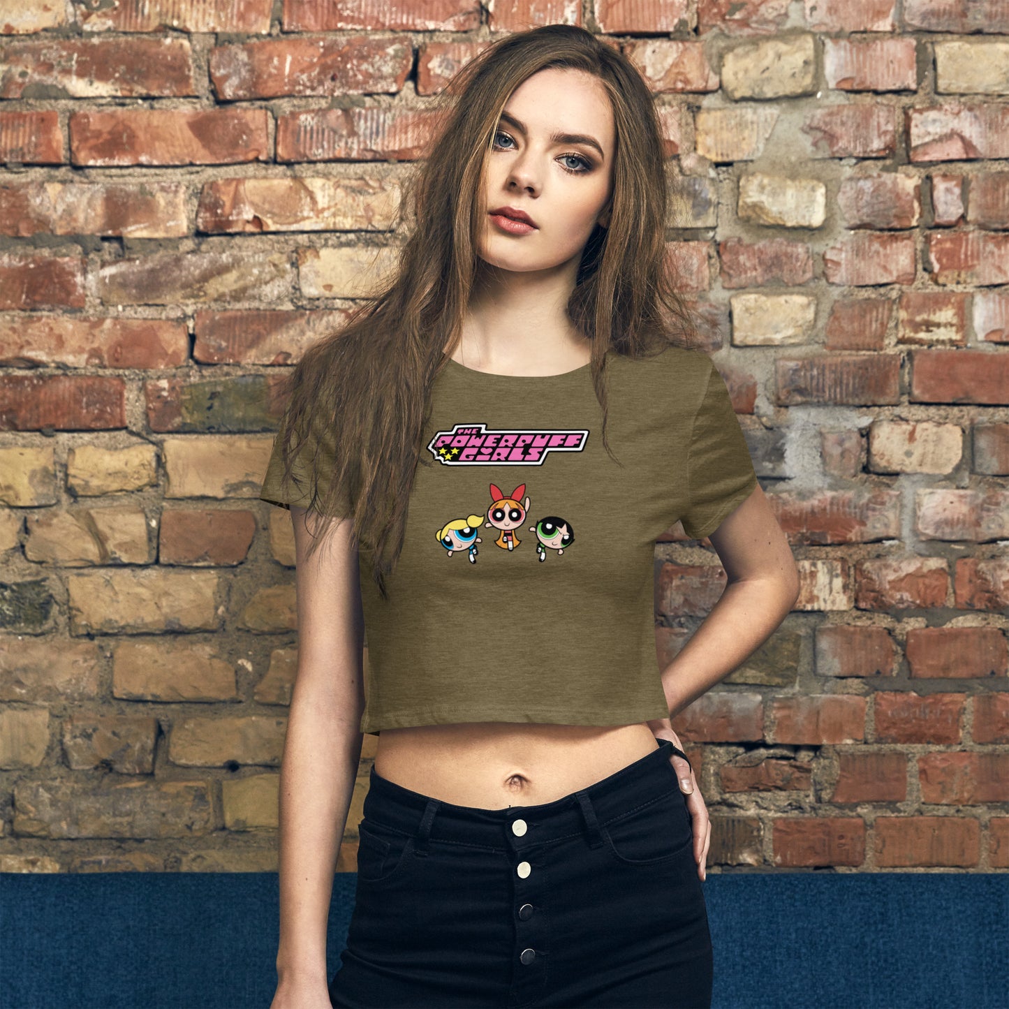 Camiseta corta para mujer