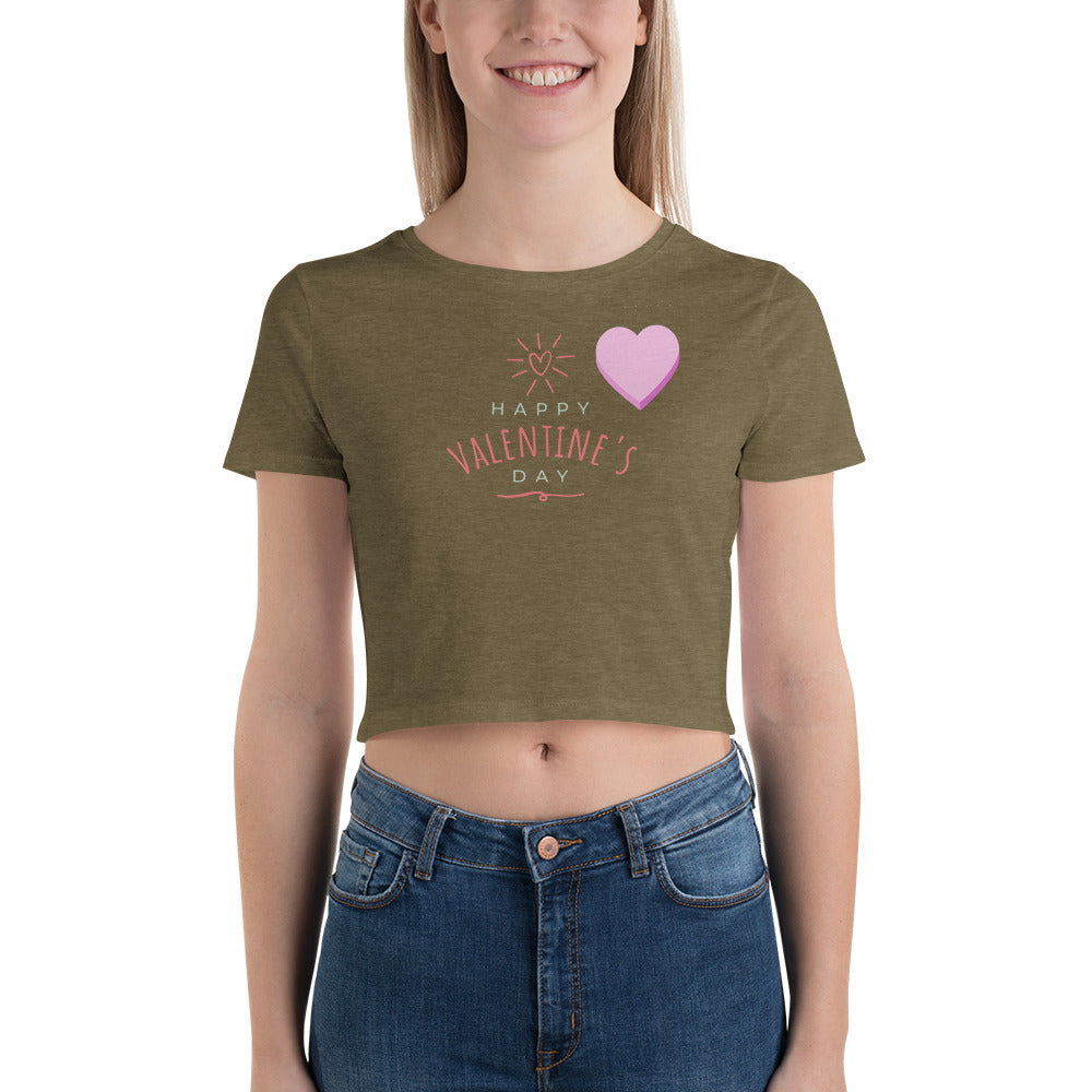 Camiseta corta para mujer