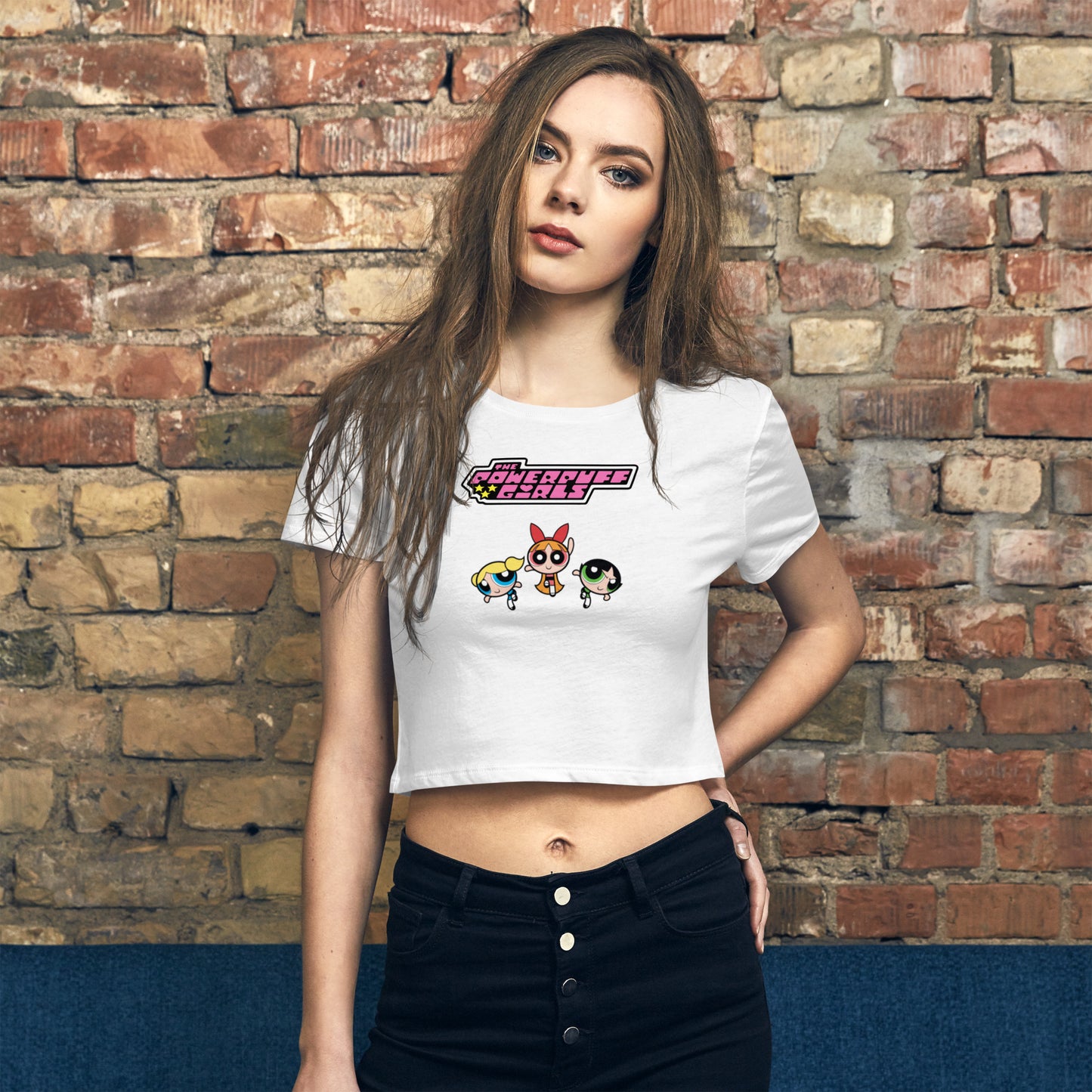 Camiseta corta para mujer