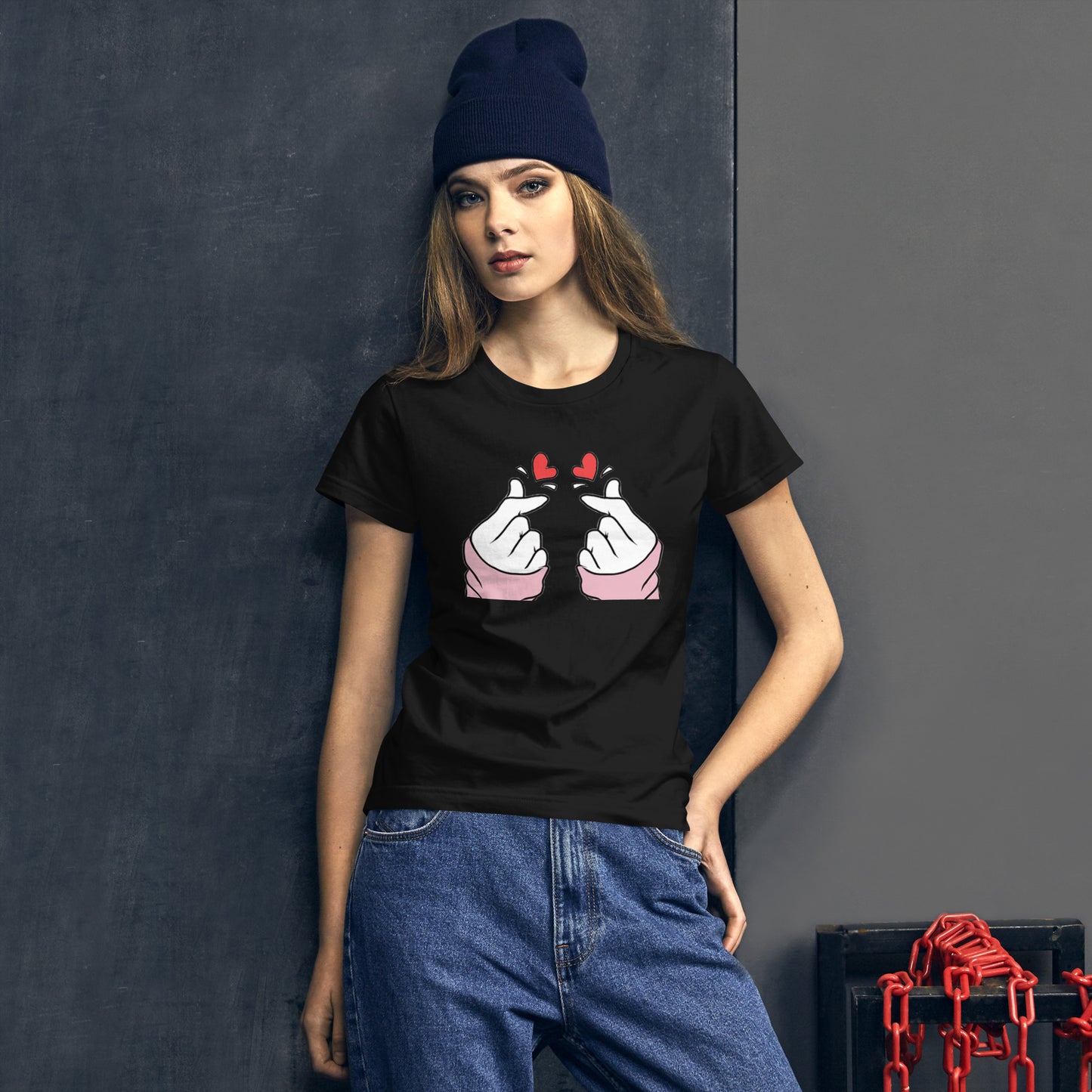 Camiseta de manga corta para mujer