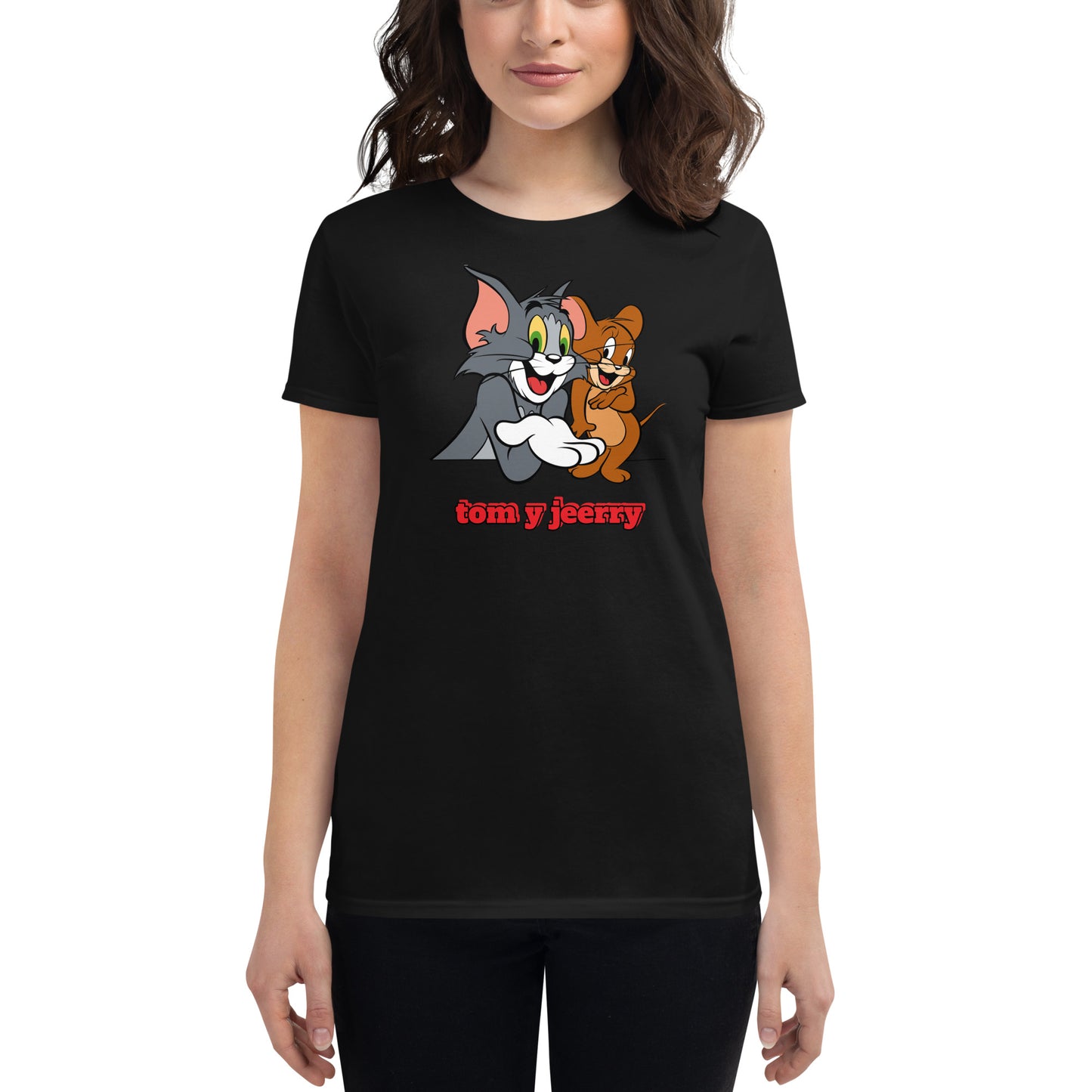 Camiseta de manga corta para mujer