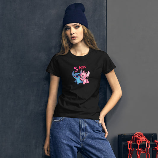 Camiseta de manga corta para mujer