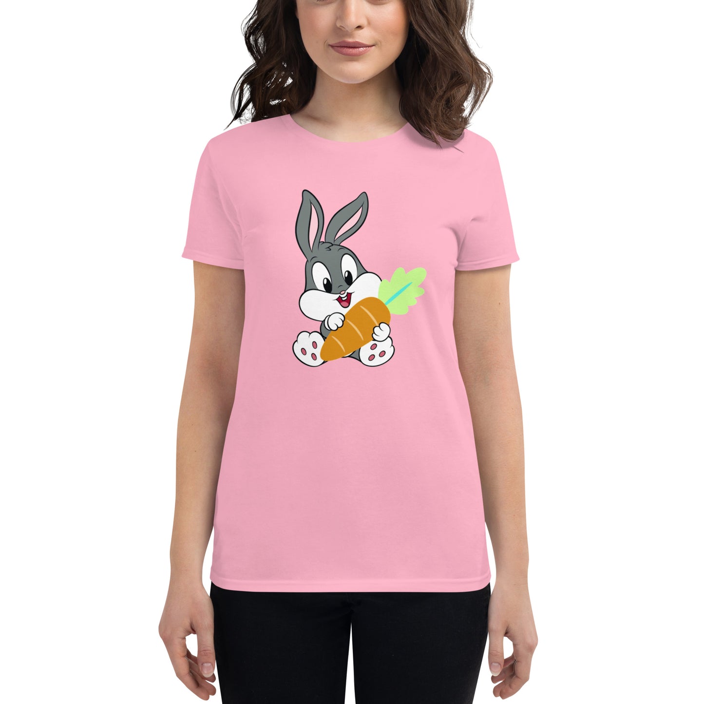 Camiseta de manga corta para mujer