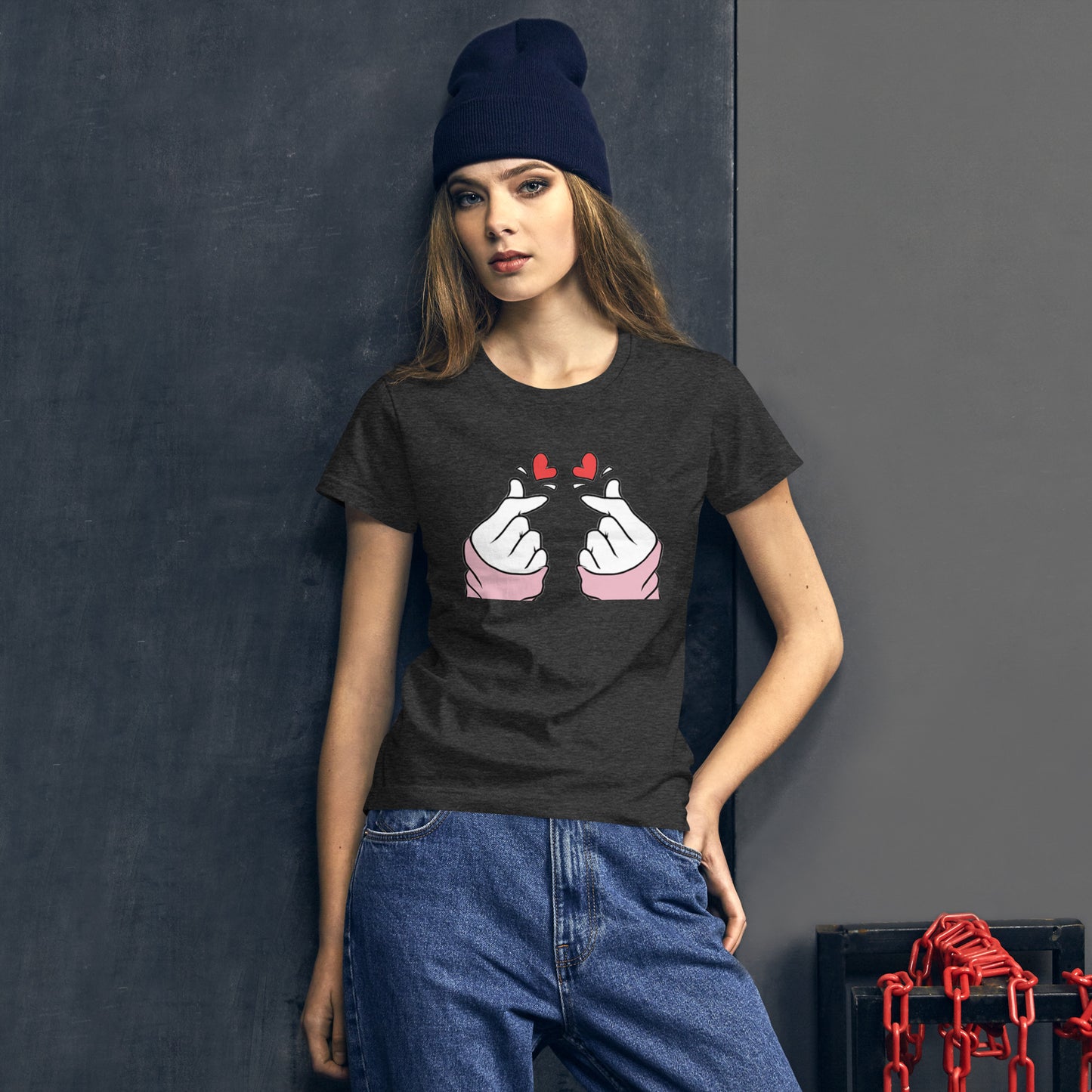 Camiseta de manga corta para mujer